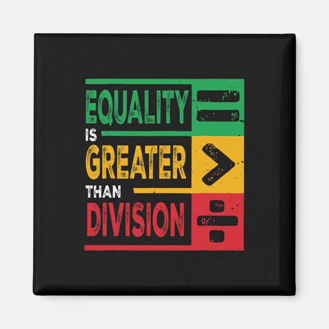 Aimant L'Égalité Est Supérieure À La Division Math Bhm Ju (Devant)