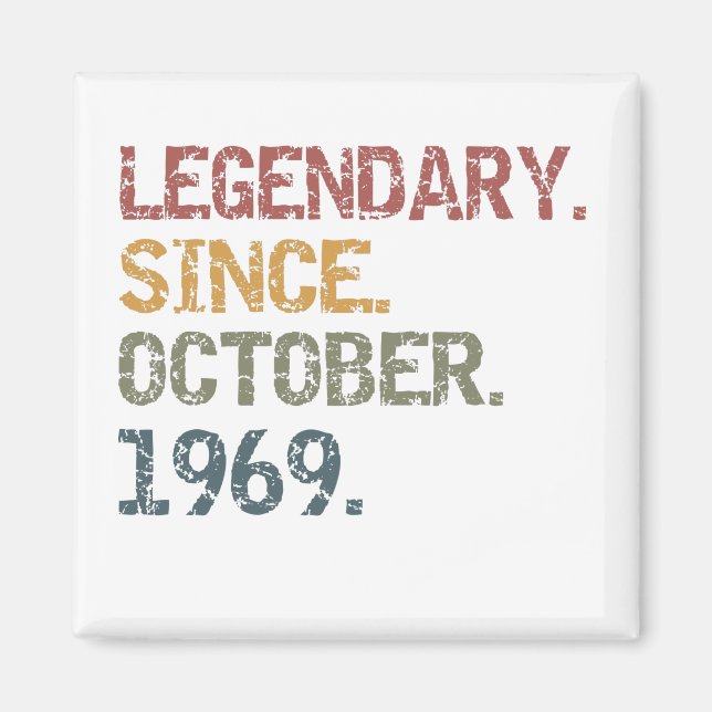 Aimant Legendary since October 1969 (Devant)