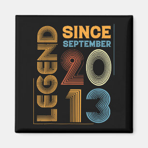 Aimant Légende 2013 Cadeaux d'anniversaire 12 ans pour ga