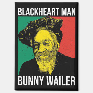 Aimant Légende Reggae Bunny Wailer Rasta Jamaïque Roots
