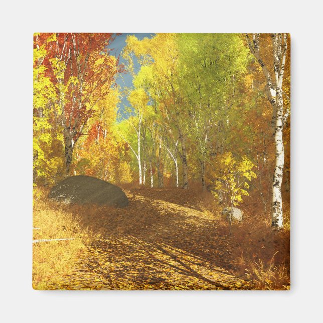 Aimant léger en chute (Devant)