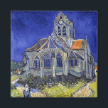 Aimant L'église d'Auvers, Van Gogh<br><div class="desc">Vincent Willem van Gogh (30 mars 1853 - 29 juillet 1890) était un peintre post-impressionniste hollandais qui est l'une des figures les plus célèbres et influentes de l'histoire de l'art occidental. En un peu plus de dix ans, il a créé environ 2100 oeuvres, dont environ 860 peintures à l'huile, dont...</div>