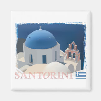 Aimant L'église de Santorin