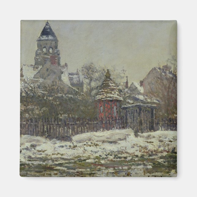 Aimant L'église de Vetheuil, 1879 (Devant)