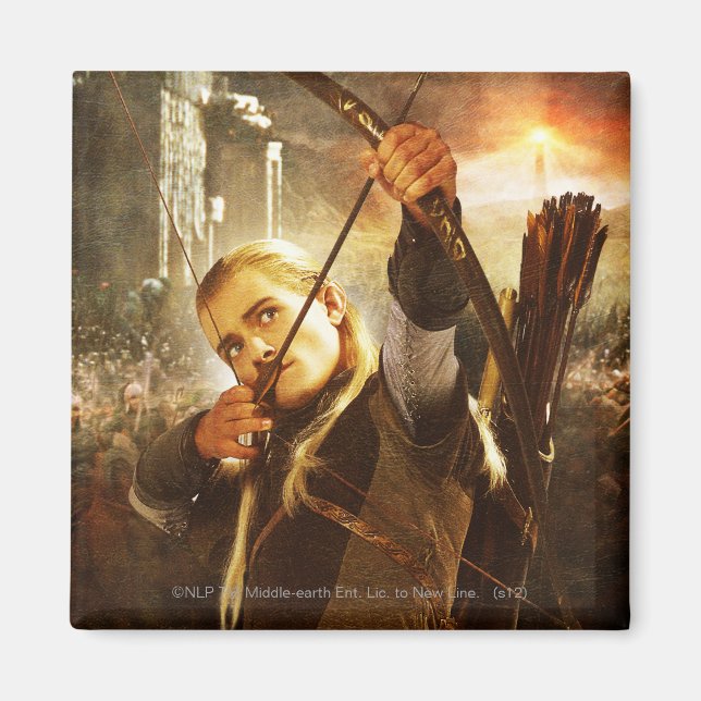 Aimant LEGOLAS GREENLEAF™ en action (Devant)