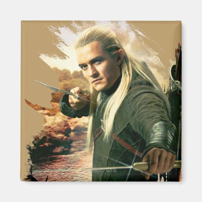 Aimant LEGOLAS GREENLEAF™ Graphique 2 (Devant)