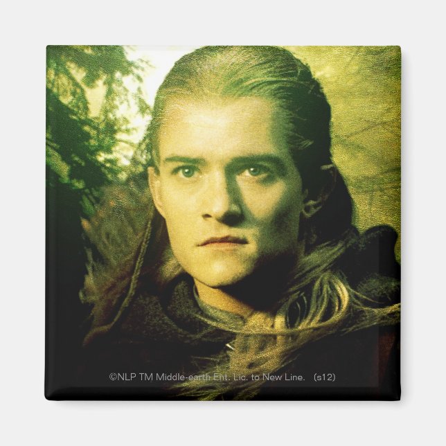 Aimant LEGOLAS GREENLEAF™ Portrait avant (Devant)