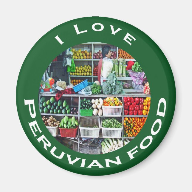 Aimant Légumes du marché (Devant)