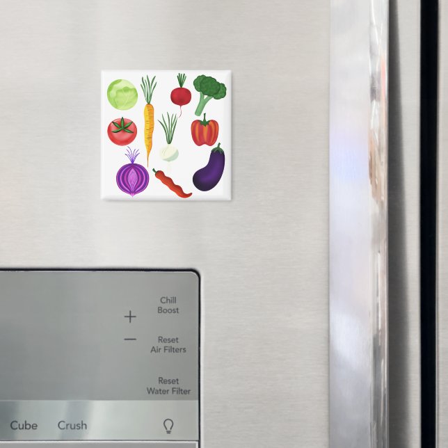 Aimant Légumes frais (In situ (réfrigérateur))