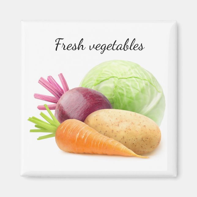 Aimant Légumes frais (Devant)
