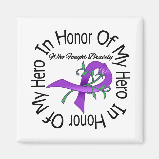 Aimant Leiomyosarcoma En L'Honneur De Mon Héros (Devant)