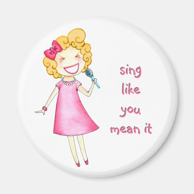 Aimant LeLe ~ Sing (Devant)