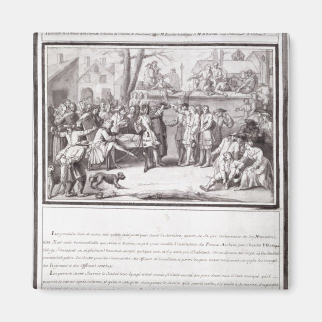 Aimant L'élection de la milice (Devant)