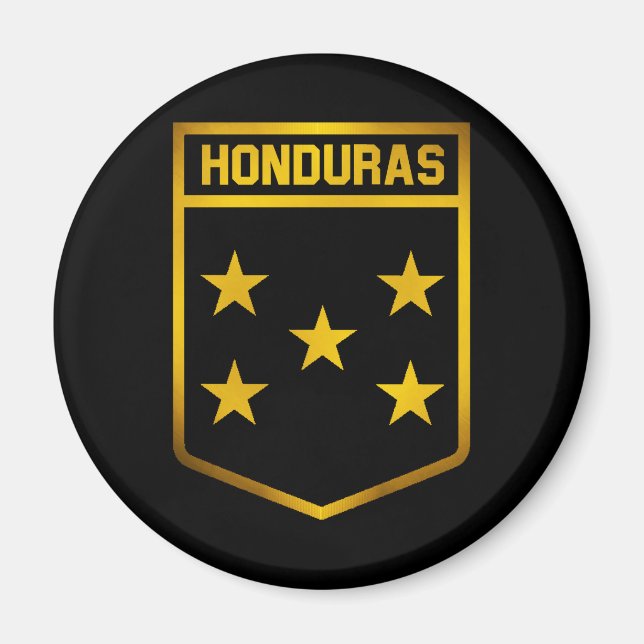 Aimant L'emblème du Honduras (Devant)