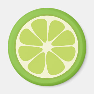 Aimant Lemon Lime Green Juicy Citrus