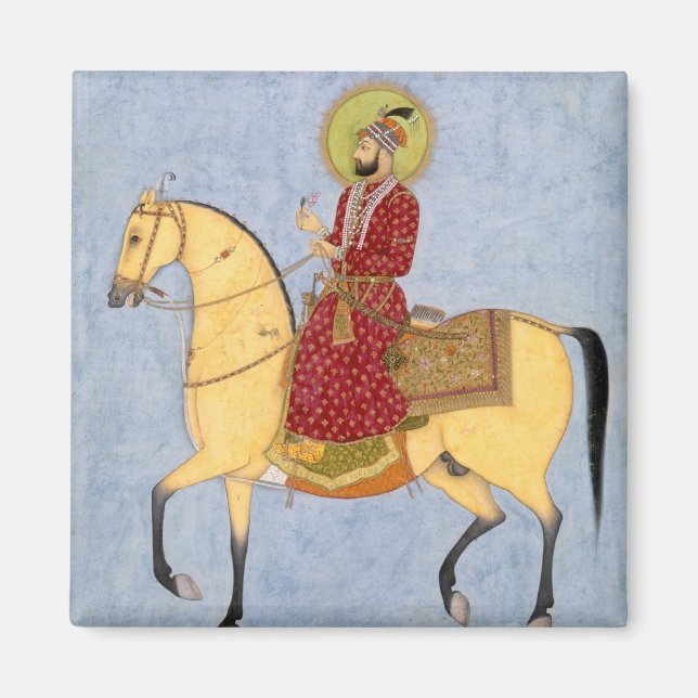 Aimant L'empereur moghol Farrukhsiyar(1683-1719) (r.1713 (Devant)