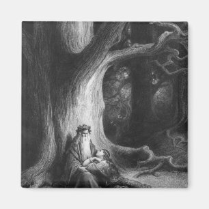 Aimant L'Enchanter MERLIN et Vivien féerique