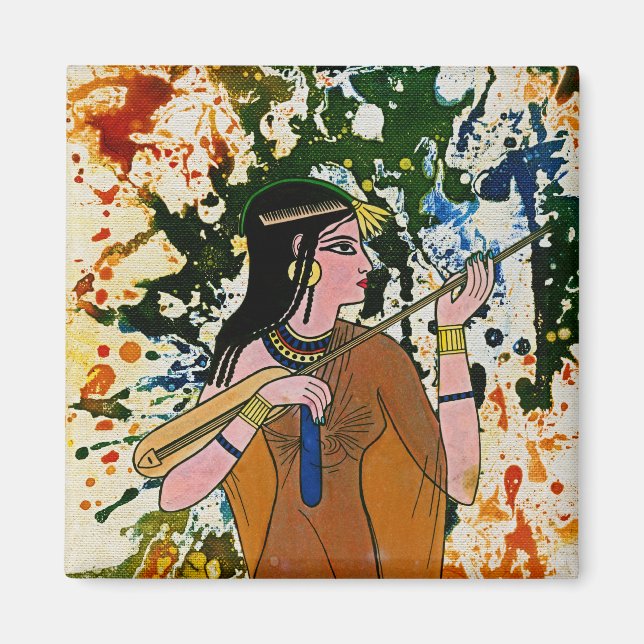 Aimant L'Enchanteuse égyptienne par Michael Moffa (Devant)