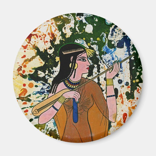 Aimant L'Enchanteuse égyptienne par Michael Moffa (Devant)
