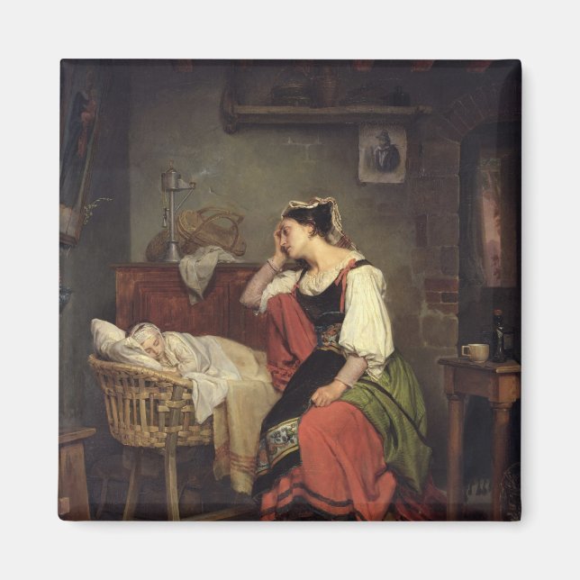 Aimant L'enfant malade (Devant)