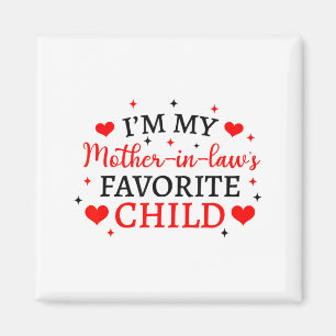 Aimant L'enfant préféré de ma belle-mère, femme parent dr
