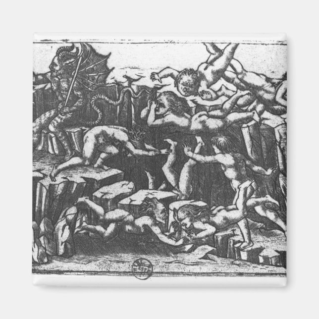 Aimant L'enfer, de la comédie divine (Devant)