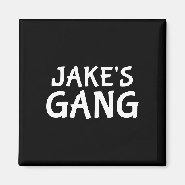 Aimant L'enterrement de vie de garçon de Jake mariage (Devant)