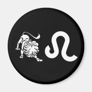 Aimant Leo avec symbole