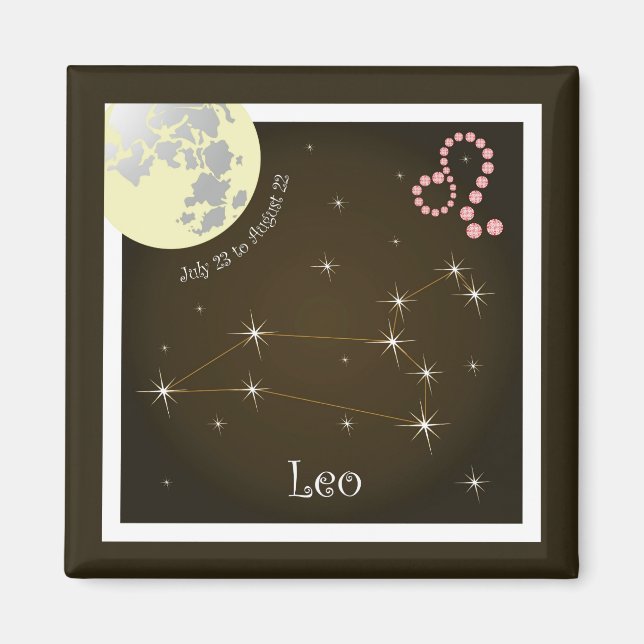 Aimant Leo July 23 à août 22 (Devant)