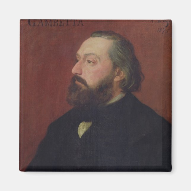 Aimant Leon Gambetta 1875 (Devant)