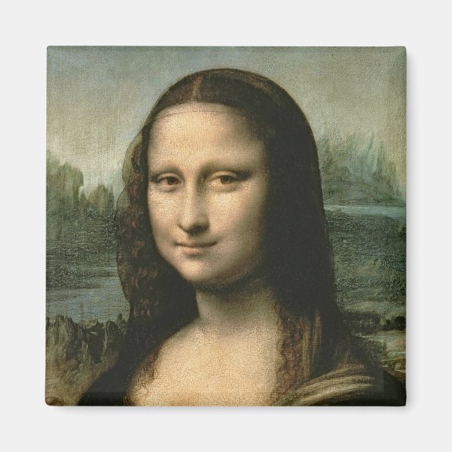 Aimant Leonardo Vinci | Mona Lisa, c.1503-6 (Devant)