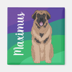 Aimant Leonberger personnalisable