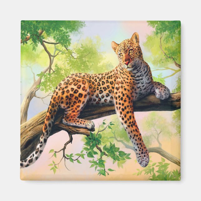 Aimant Leopard (Devant)