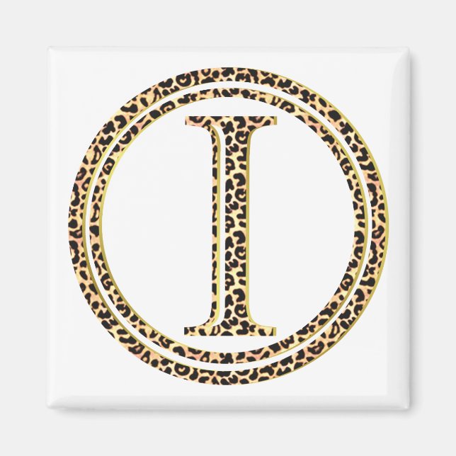 Aimant léopard I (Devant)