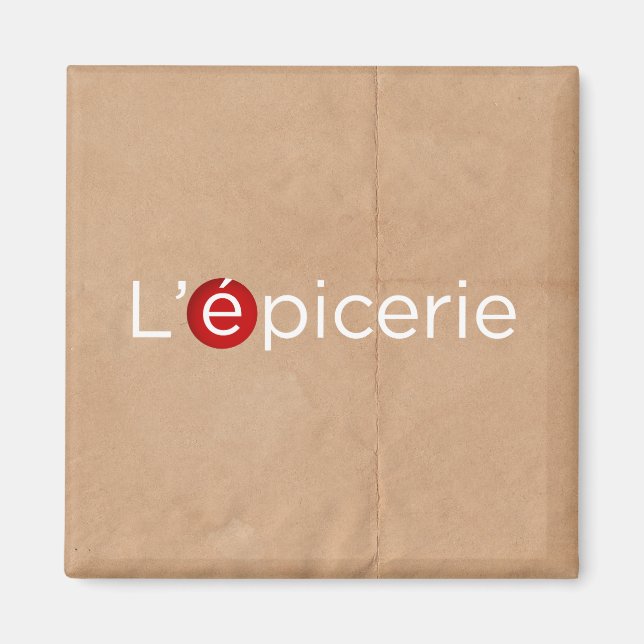 Aimant L'Épicerie (Devant)