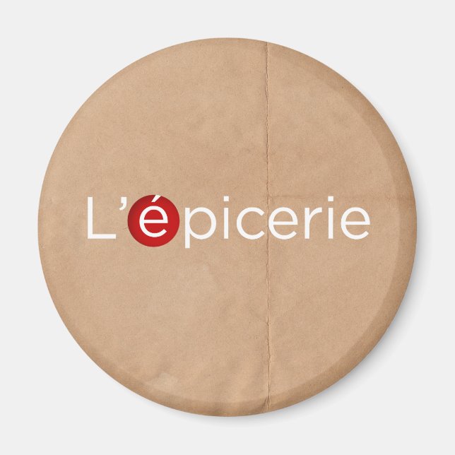Aimant L'Épicerie (Devant)