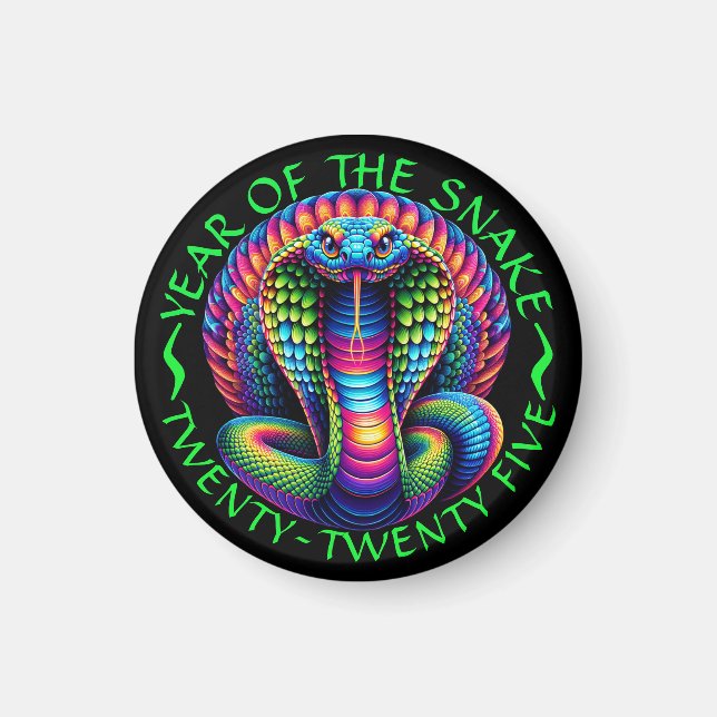 Aimant L'époque des serpents Année du serpent (Devant)