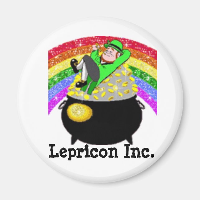 Aimant "Lepricon Inc." Magnet1 (Devant)