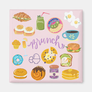 Aimant L'équipe brunch