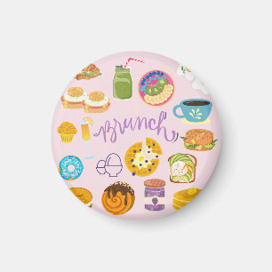 Aimant L'équipe brunch