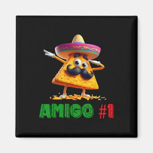 Aimant Les 3 Amigos Cinco De Mayo Amigo #1 Groupe Ma