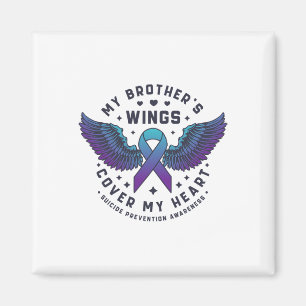 Aimant Les ailes de mon frère couvrent mon coeur Suicide