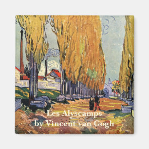 Aimant Les Alyscamps (cimetière) par Vincent van Gogh