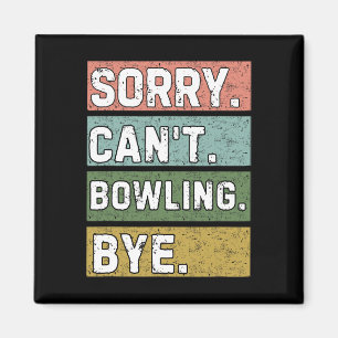 Aimant Les amateurs de bowling