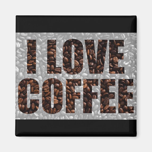 Aimant Les amateurs de café (Devant)
