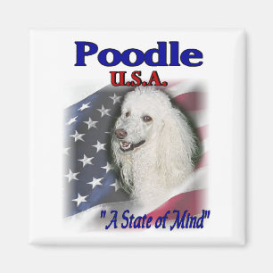 Aimant Les Amateurs De Poodles Cadeaux