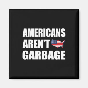 Aimant Les Américains ne sont pas Garge Trump 2024 Tee so