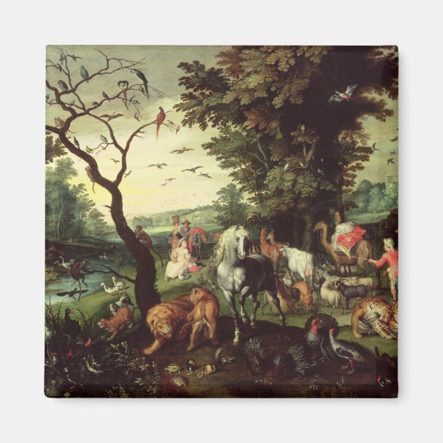 Aimant Les animaux entrant dans l'arche de Noé (Devant)