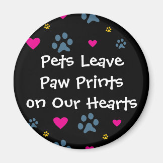 Aimant Les animaux laissent des Empreintes de pattes sur