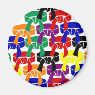 Aimant Les arts martiaux rangent l'aimant de ceintures